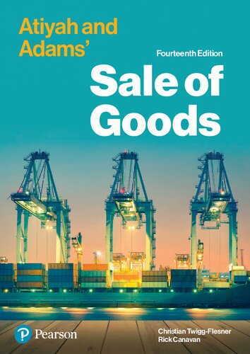 Atiyah and Adams' sale of goods