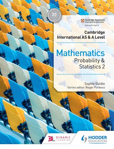 Cambridge International AS & A Level Mathematics Probability & Statistics 2