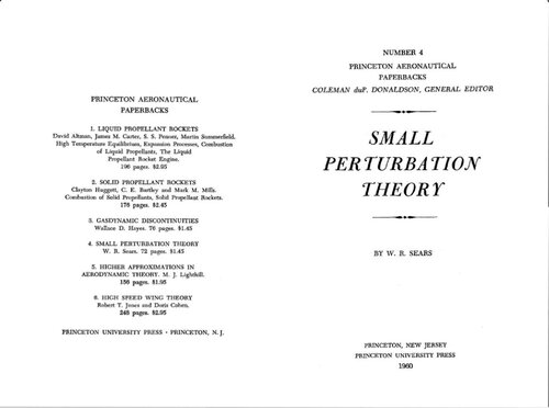 Small Perturbation Theory