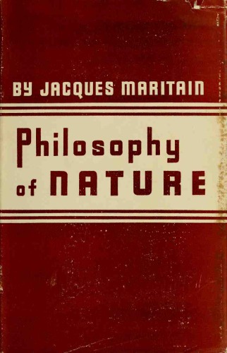 The Philosophy of Nature