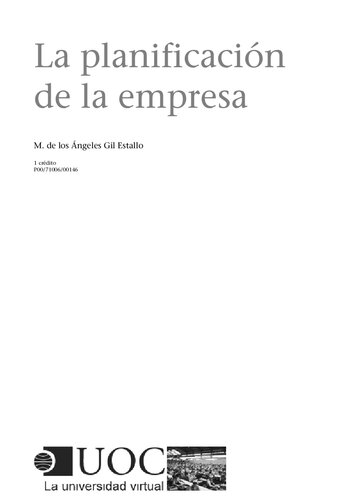 La Planificación de la empresa