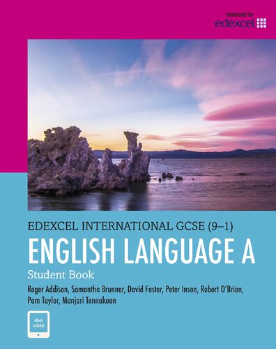 Pearson Edexcel International GCSE (9-1) English Language A Student Book