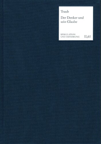Der Denker Und Sein Glaube: Fichte Und Der Pietismus Oder: Uber Die Theologischen Grundlagen Der Wissenschaftslehre. Mit Einer Ubersetzung Von Fichtes ... Reindl: II,61