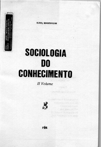 Sociologia do conhecimento