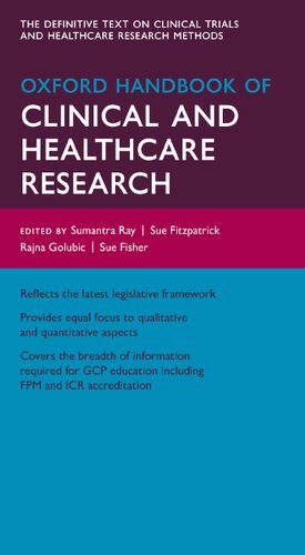 Oxford handbook of clinical and healthcare research