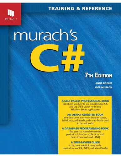 Murach's C# (7th Edition) (Murach Books)