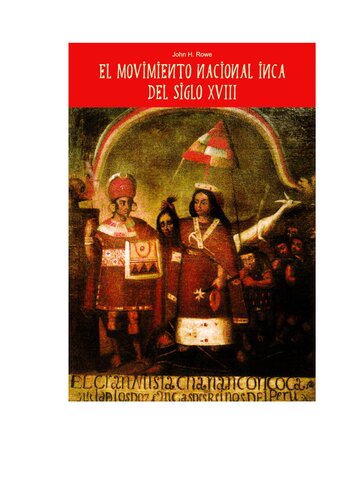 El movimiento nacional inca del siglo XVIII