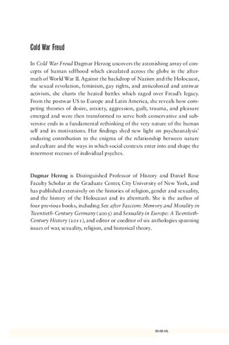 Cold War Freud. Psychoanalysis in an Age of Catastrophes