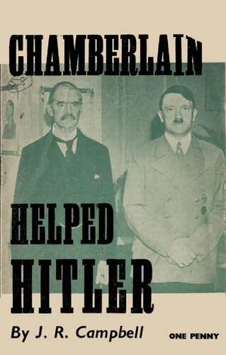 How Chamberlain Helped Hitler
