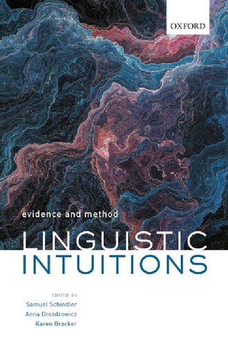 Linguistic Intuitions. Evidence and Method
