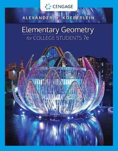 Elementary Geometry for College Students