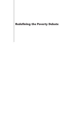 Redefining the Poverty Debate: Why a War on Markets is No Substitute for a War on Poverty