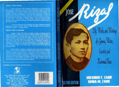 José Rizal: Life, Works, and Writings of a Genius, Writer, Scientist, and National Hero