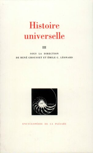 Histoire universelle. III. De la Réforme à nos jours