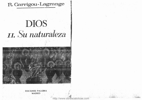 Dios II. Su naturaleza