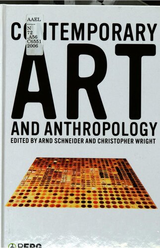Contemporary Art and Anthropology