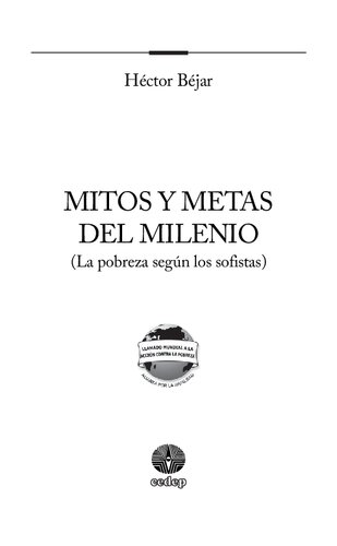 Mitos y metas del milenio (La pobreza según los sofistas)