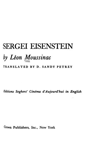 Sergei Eisenstein
