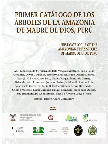 Primer Catálogo de Árboles de la Amazonía de Madre de Dios, Perú