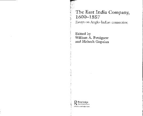 The East India Company, 1600–1857