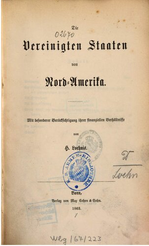 Geschichte der Vereinigten Staaten von Nord-Amerika