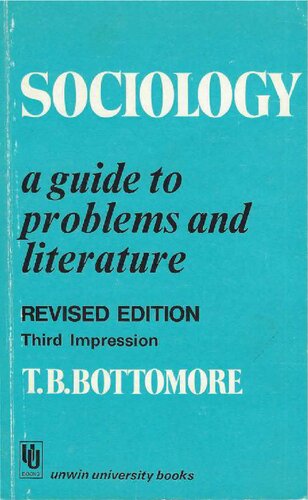 Sociology. A Guide to Problems and Literature