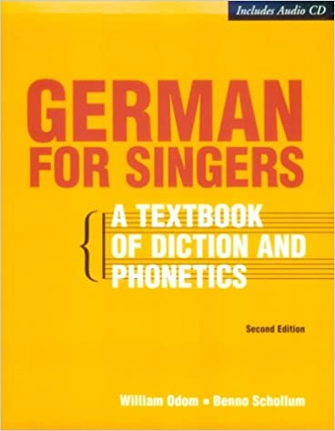 German for Singers: A Textbook of Diction and Phonetics