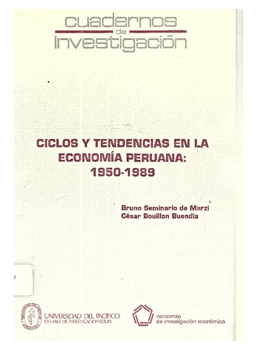 Ciclos y tendencias en la economía peruana: 1950-1989