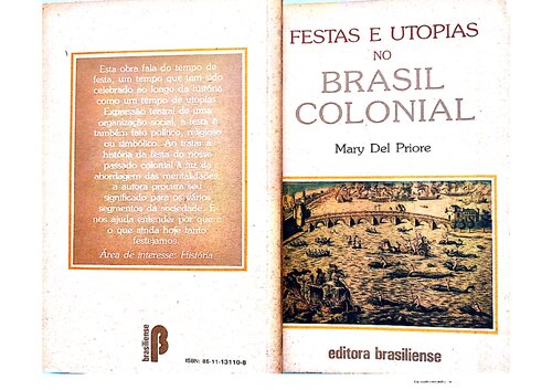 Festas e utopias no Brasil colonial