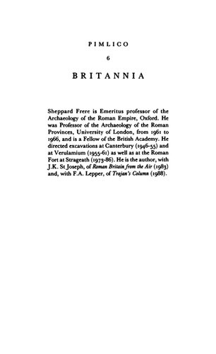 Britannia: A History of Roman Britain