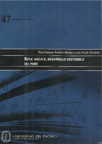 Ruta hacia el desarrollo sostenible del Perú