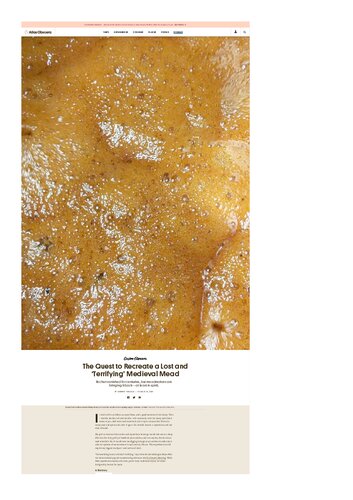 Medieval Bochet Mead Honey Liqueur Recipe Making Cooking 1