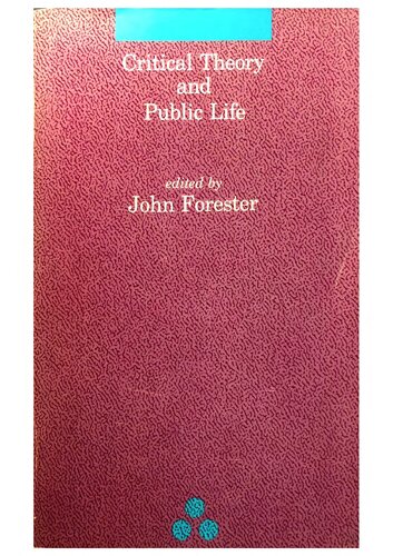 Critical Theory and Public Life