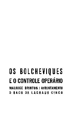 Os bolcheviques e o controle operário