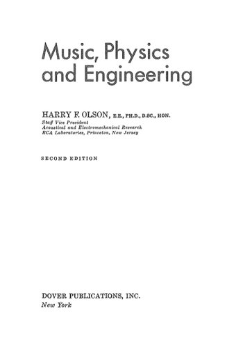 Music, physics and engineering