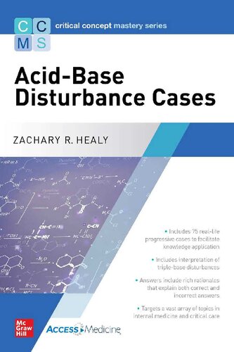 Critical Concept Mastery Series: Acid-Base Disturbance Cases