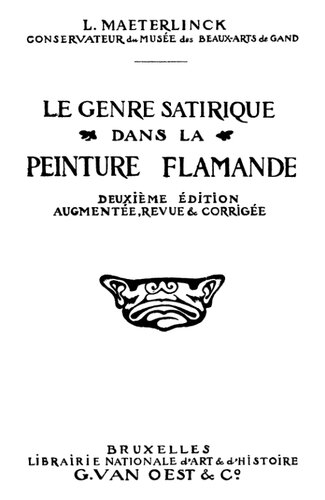 Le genre satirique dans la peinture flamande