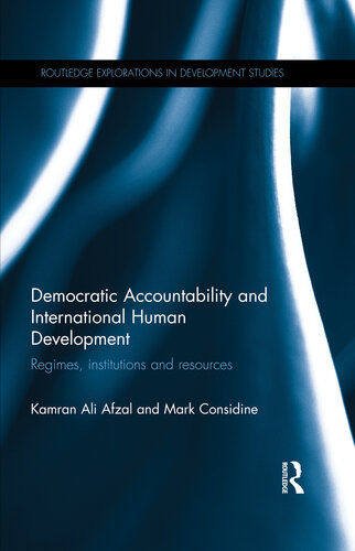 Democratic Accountability and International Human Development: Regimes, institutions and resources