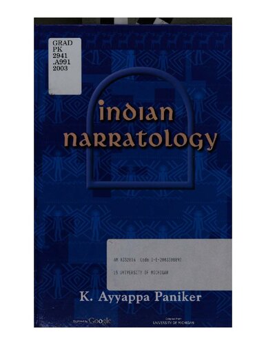 Indian Narratology