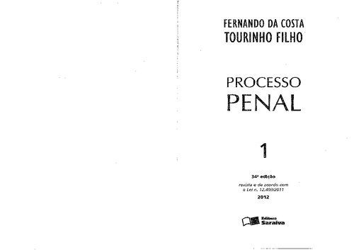 Processo Penal, vol. 1