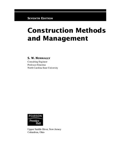 Managing Construction Equipment