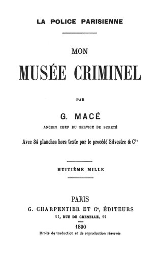 Mon musée criminel