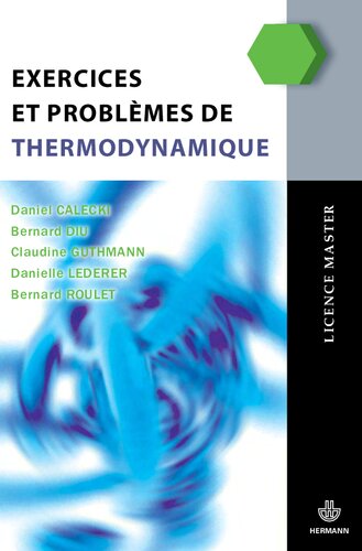Exercices et problèmes de thermodynamique