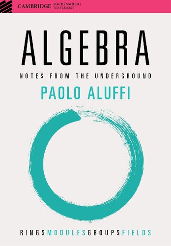 Algebra: Notes From The Underground