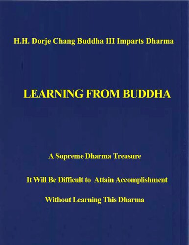 Learning from Buddha