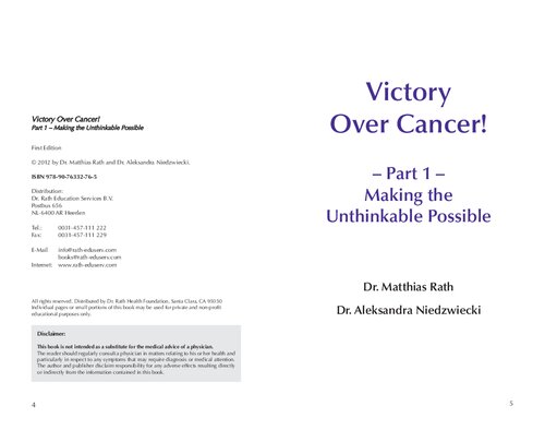 Victory over cancer (Updated Edition)