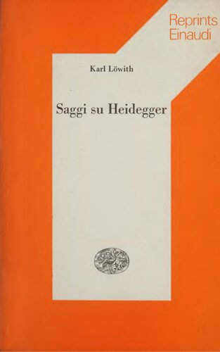 Saggi su Heidegger