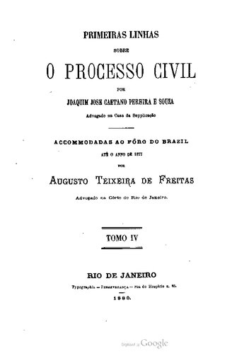 Primeiras linhas sobre o processo civil