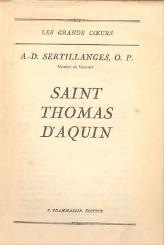 Saint Thomas d’Aquin