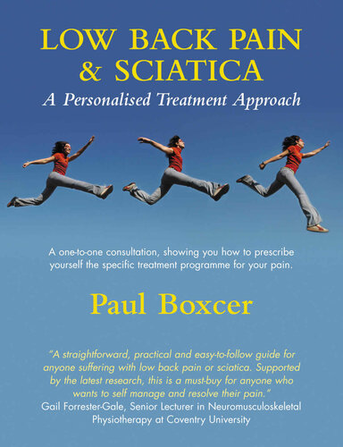 Low Back Pain & Sciatica - A Personalised Treatment Approach